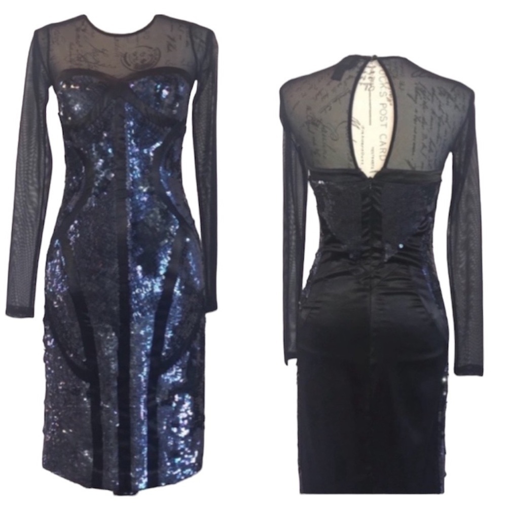 Roberto Cavalli Class Sequin Dress